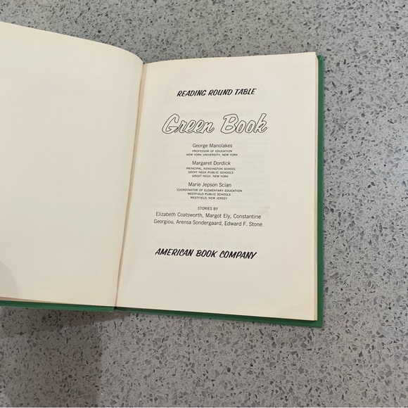 Other | Vintage Reading Round Table Green Book Teacher Edition 1965 ...
